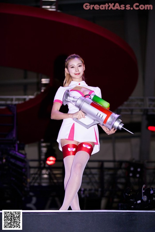 Beauty Seo Han Bit at G-Star 2016 Exhibition (90 photos)